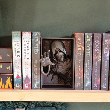 Dementor book nook -- ideal gift for a Potterhead, Verzamelen, Beelden en Beeldjes, Verzenden, Nieuw