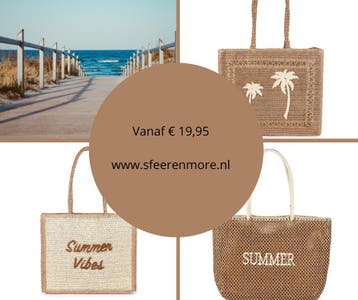 Strandtassen Nieuw!, Sieraden, Tassen en Uiterlijk, Tassen | Schoudertassen, Verzenden, Nieuw