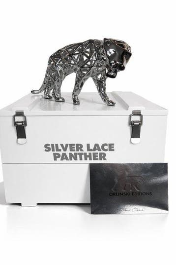 Richard Orlinski (1966) - Silver Lace Panther Limited