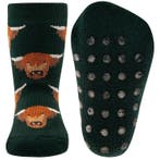 Antislipsok Groen Schotse Hooglander Koe - Ewers-21/22 NIEUW, Jongetje of Meisje, Nieuw, Ophalen of Verzenden, Ewers