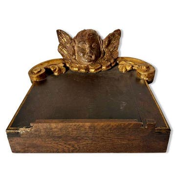 Wand-atril - Angel - 25 × 36 cm - Hout - Het begin van de