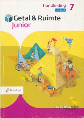 Getal en Ruimte Junior Handleiding blok 4 en 5 groep 7, Verzenden, Nieuw