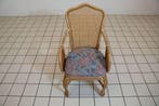 Rotan fauteuil met vlechtwerk rug, Ophalen of Verzenden, Nieuw