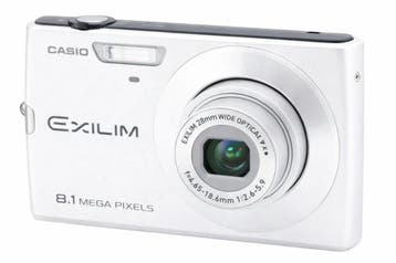 Casio Exilim EX-Z150 Digitale Compact Camera - Wit, Verzenden, Zo goed als nieuw