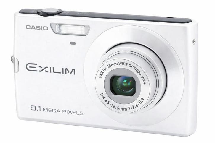 Casio Exilim EX-Z150 Digitale Compact Camera - Wit, Audio, Tv en Foto, Fotocamera's Digitaal, Zo goed als nieuw, Verzenden