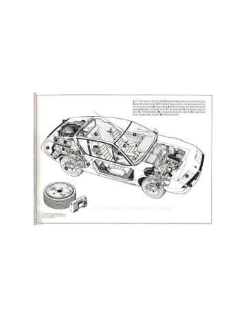 1979 ALPINE A310 V6 BROCHURE NEDERLANDS, Nieuw, Author