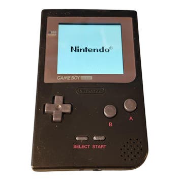 Gameboy pocket black met IPS scherm, Verzenden, Nieuw