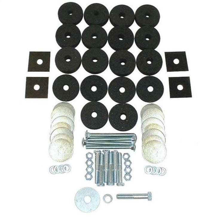 Omix Body Tub Mounting Kit 41-75 Willys & Jeep Models, Auto diversen, Tuning en Styling, Ophalen of Verzenden