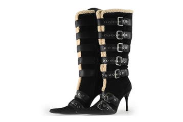 Fuchsia Boots Laarzen in maat 37 Zwart, Kleding | Dames, Schoenen, Hoge laarzen, Verzenden, Zwart, Fuchsia Boots
