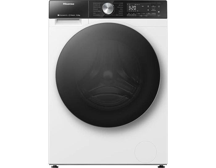 Hisense Wasmachine 10.5 kg, Witgoed en Apparatuur, Wasmachines, 1200 tot 1600 toeren, 10 kg of meer, Voorlader, Nieuw