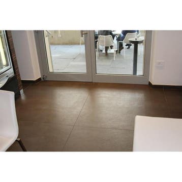 Gigacer Concrete Vloertegel - 120x120 cm - Mat Bruin, Doe-het-zelf en Verbouw, Tegels, Ophalen of Verzenden, Nieuw