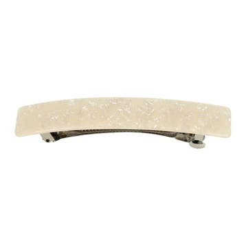Haarspeld Patentspeld 11cm - Recht – Marmer Patroon – Creme, Sieraden, Tassen en Uiterlijk, Nieuw