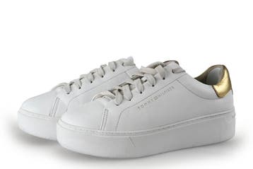 Tommy Hilfiger Sneakers in maat 36 Wit, Verzenden, Wit, Sneakers of Gympen, Gedragen