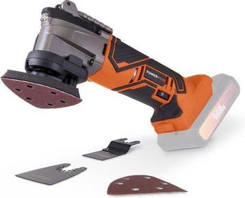 Powerplus Dual Power POWDP4060 Oscillerende multitool 20V, Ophalen of Verzenden, Nieuw