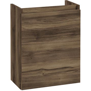 Wiesbaden Alvara Fonteinkast - 40x22x50cm - Donker Eiken, Ophalen of Verzenden, Nieuw