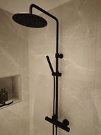 Regendouche mat zwart structuur - 0020, Doe-het-zelf en Verbouw, Sanitair, Ophalen, Nieuw, Douche