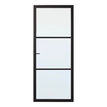Skantrae SSL4003 binnendeur  93x231,5 (Zwart, Stomp), 80 tot 100 cm, 215 cm of meer, Binnendeur, Nieuw