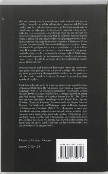 Cyberspace Odyssee 9789077070123 J. de Mul, Verzenden, Gelezen, J. de Mul