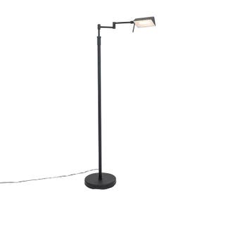Design vloerlamp zwart incl. LED met touch dimmer - Notia, Verzenden, Nieuw, Design