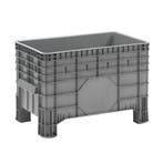 Groot volume bak 285 liter 1040x640x670 mm grijs - 4 poten, 40 liter of meer, Ophalen of Verzenden, Nieuw, Kunststof