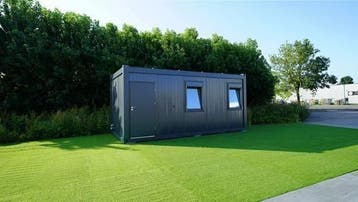 Mobiel kantoor 6x3? Bekijk prijs en info, Ophalen