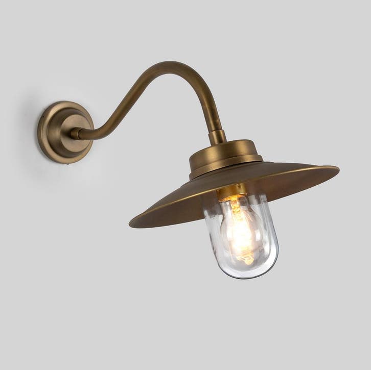 Stallamp Paddock Antiek Messing Buitenverlichting, Tuin en Terras, Buitenverlichting, Verzenden