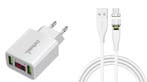 DrPhone ICO-1 - Magnetische USB-C / Type C Oplaadkabel 3A +, Telecommunicatie, Verzenden, Nieuw