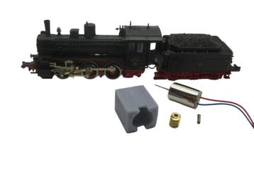 micromotor NF025G N ombouwset voor Fleischmann BR 53.3 DRG, Overige merken, Gelijkstroom, Verzenden, Overige typen
