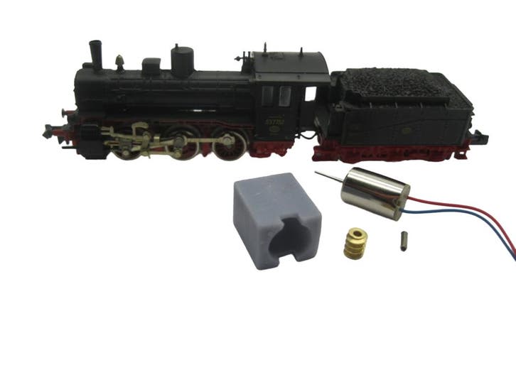 micromotor NF025G N ombouwset voor Fleischmann BR 53.3 DRG, Hobby en Vrije tijd, Modeltreinen | N-Spoor, Gelijkstroom, Overige typen