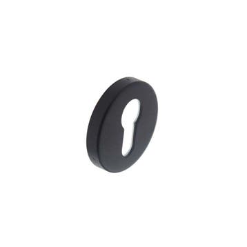 Intersteel cilinderrozetten verdekt ø53x9mm - RVS/mat zwart, Verzenden, Nieuw