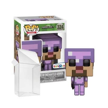 Funko Pop  Minecraft  Steve in Enchanted Armor 324 Toys R us, Verzenden, Nieuw