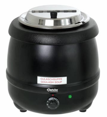 Bartscher Soeppan | Zwart | 9L | RVS, Verzenden, Nieuw in verpakking