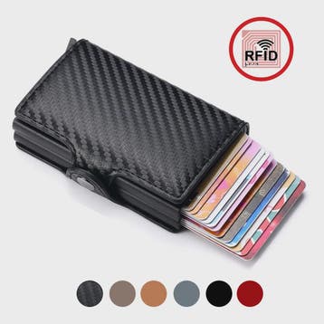 Slimme RFID Card Holder Portemonnee voor Heren - Compact & V, Verzenden, Nieuw