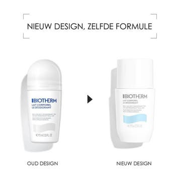 Biotherm Lait Corporel Deo Roll-On - 75ml, Ophalen of Verzenden, Nieuw, Overige typen