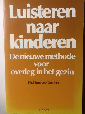 9789051210828 Luisteren Naar Kinderen | Tweedehands, Boeken, Verzenden, Zo goed als nieuw, Thomas Gordon