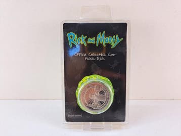 Rick and Morty Pickle Rick Collectible Coin Morgen in huis!, Ophalen of Verzenden, Zo goed als nieuw