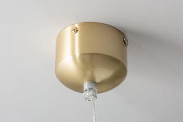 Hanglamp GOLDEN BALL 30cm metaal goud - 39439, Ophalen of Verzenden, Nieuw