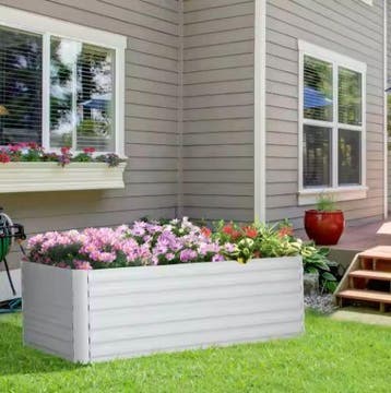 Stalen Plantenbak Verhoogd Bed 180x90x60cm Tuin en Balkon, Tuin en Terras, Bloembakken en Plantenbakken, Verzenden, Nieuw