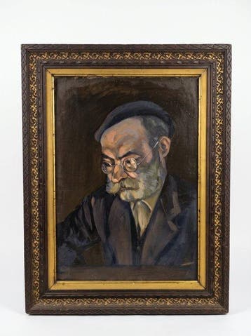 Spaanse school (XX) - Retrato de escritor