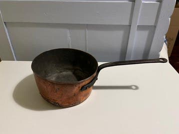 Kookpan - Koper - Handgesmeed Koperen Pot