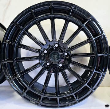 19 inch 5x120 JF Luxury - KF26 - Gloss Black velgen 8.5J, Auto-onderdelen, Ophalen of Verzenden, Nieuw, Velg(en)
