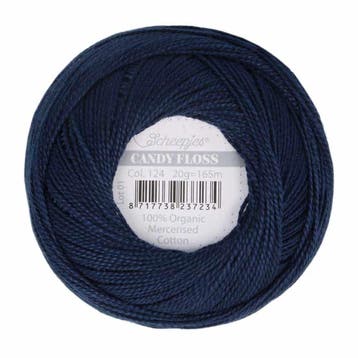 Scheepjes Candy Floss - 124 Ultramarine, Verzenden, Nieuw