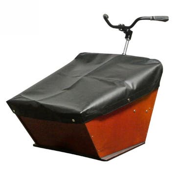 Clarijs Dekzeil Bakfiets Kort Matzwart, Verzenden, Nieuw