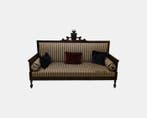 Sofa - hard hout - Bank in Empire-stijl - Hoogte: 112 cm