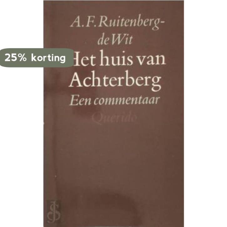 Huis van achterberg 9789021413631 Ruitenberg Wit, Boeken, Overige Boeken, Gelezen, Verzenden