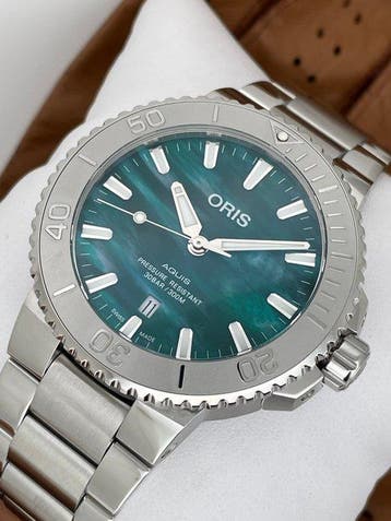 Oris - Aquis Date X Bracenet Automatic - Zonder minimumprijs, Nieuw