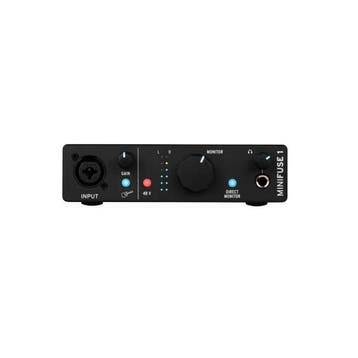 Arturia MiniFuse 1 Black 1-in/2-uit USB-C Audio Interface, Muziek en Instrumenten, Ophalen of Verzenden, Nieuw