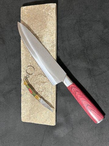 Hekito - Keukenmes - Carving knife - Exclusief vintage