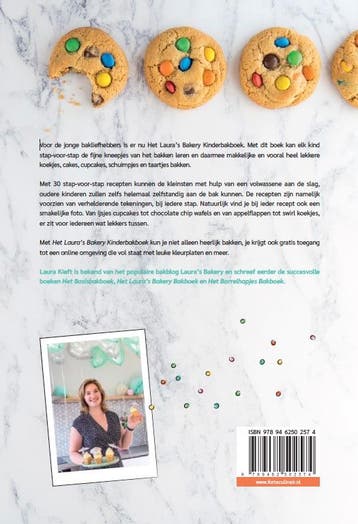 Het Lauras Bakery Kinderbakboek / Laura’s Bakery, Verzenden, Zo goed als nieuw, Laura Kieft
