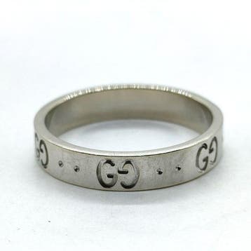 Gucci - Ring - 18 karaat Witgoud - icoon, Nieuw